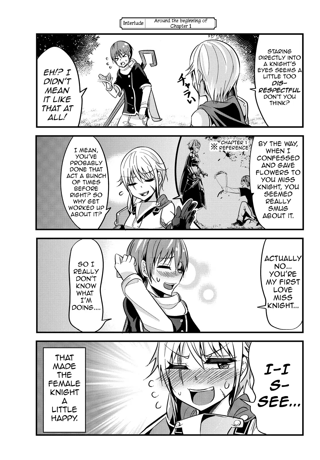 A Story About Treating a Female Knight Who Has Never Been Treated as a Woman as a Woman Chapter 4.1 - Page 1