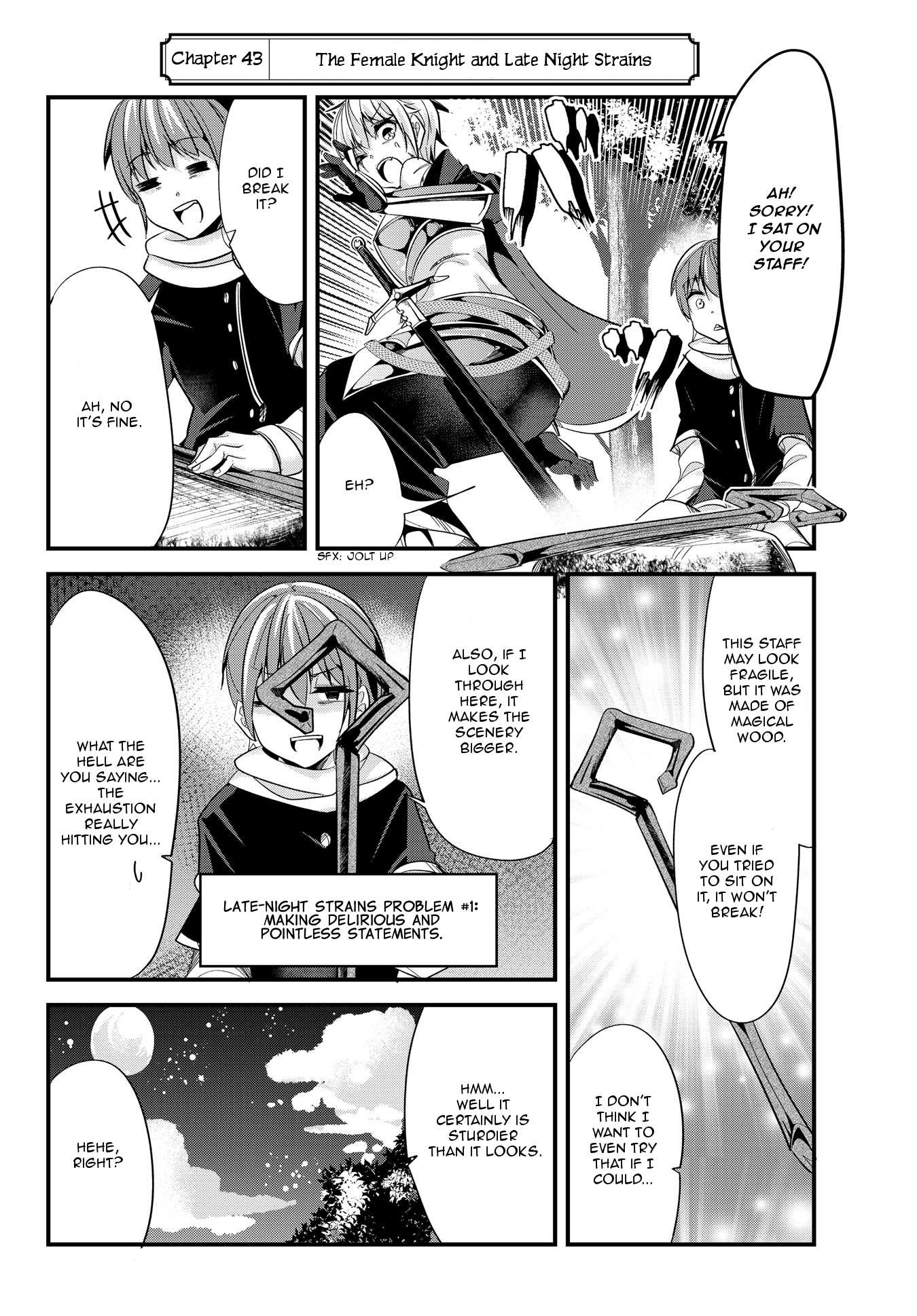 A Story About Treating a Female Knight Who Has Never Been Treated as a Woman as a Woman Chapter 43 - Page 2