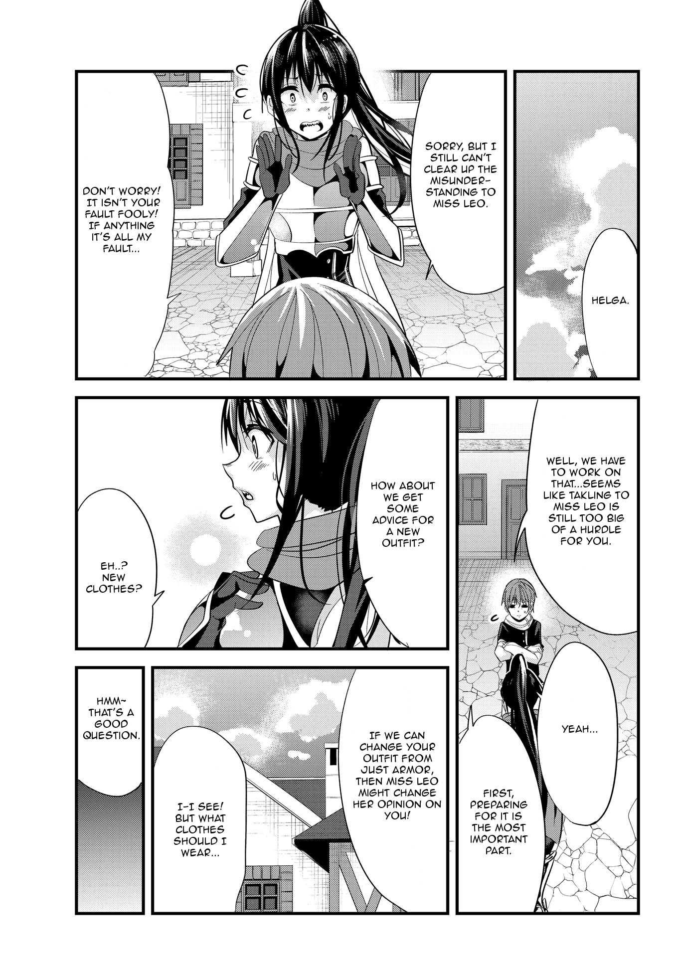 A Story About Treating a Female Knight Who Has Never Been Treated as a Woman as a Woman Chapter 45 - Page 1
