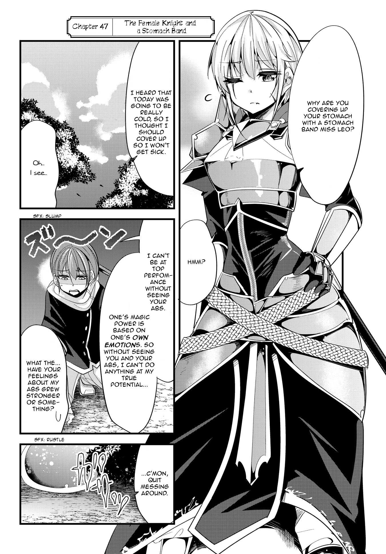 A Story About Treating a Female Knight Who Has Never Been Treated as a Woman as a Woman Chapter 47 - Page 2