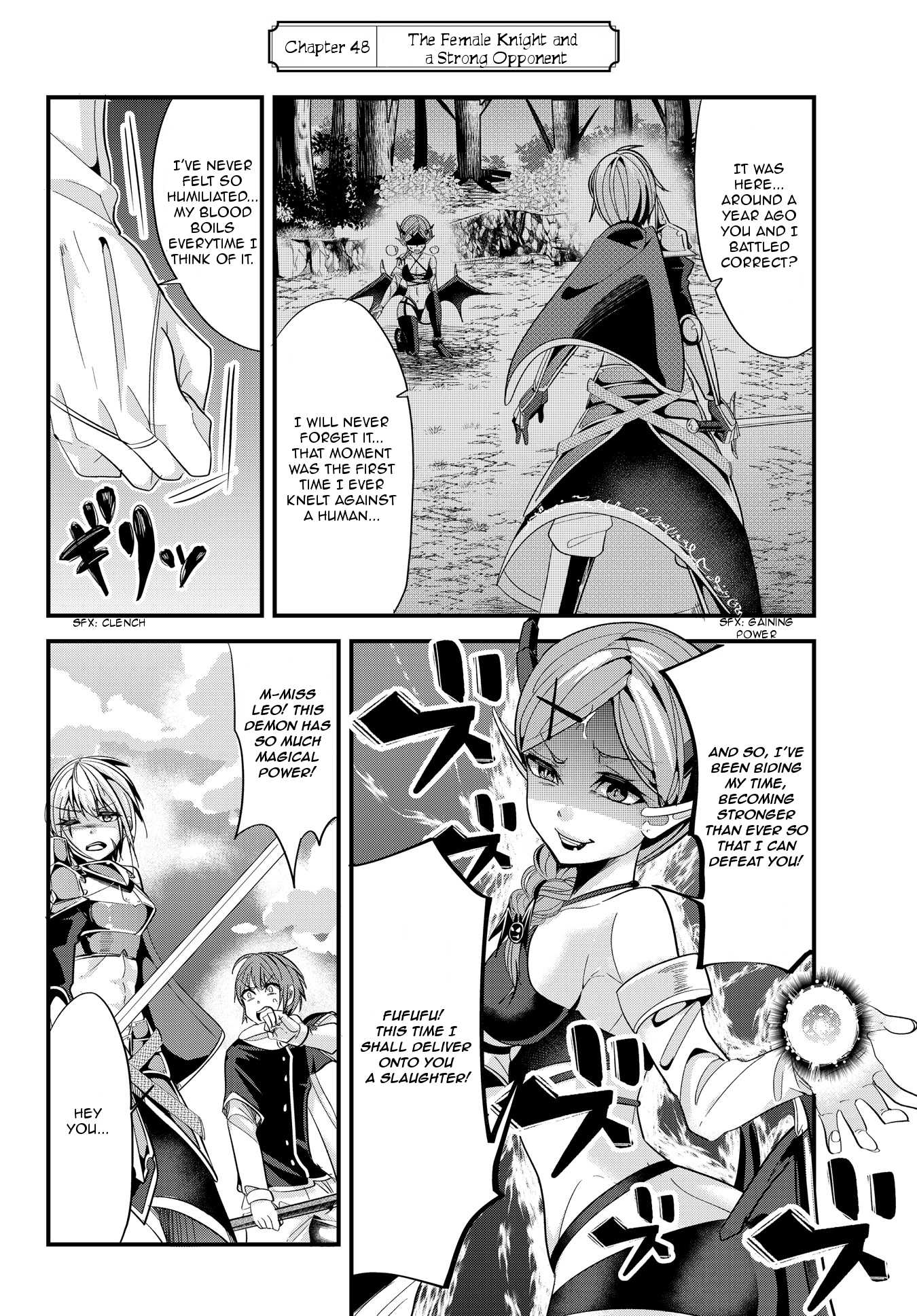 A Story About Treating a Female Knight Who Has Never Been Treated as a Woman as a Woman Chapter 48 - Page 2