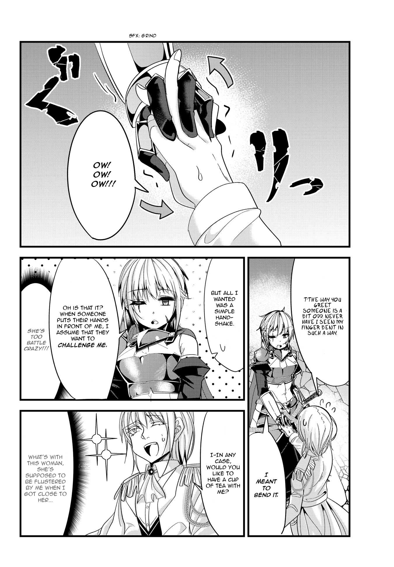 A Story About Treating a Female Knight Who Has Never Been Treated as a Woman as a Woman Chapter 56 - Page 4