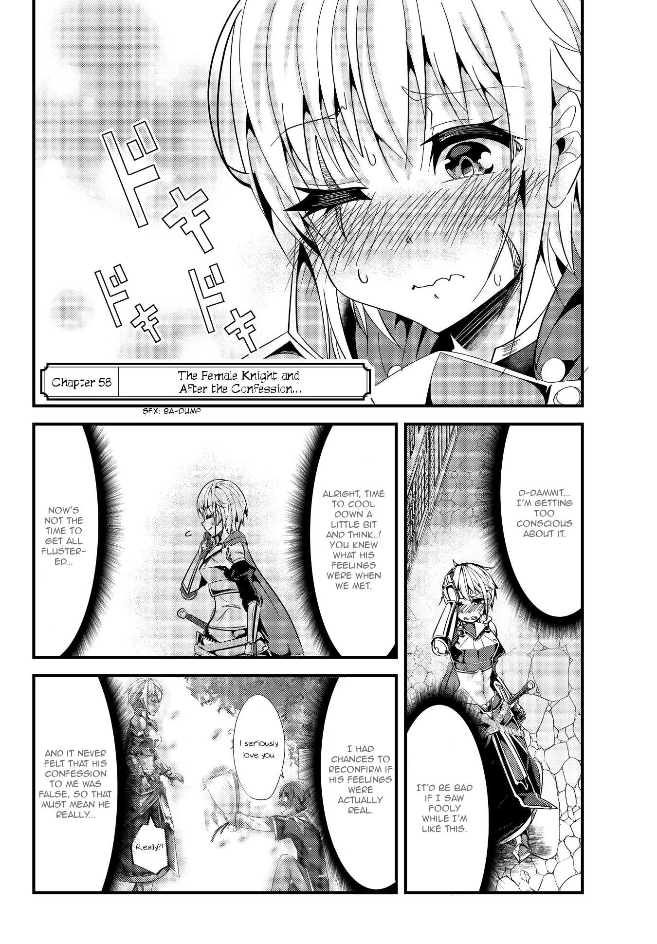 A Story About Treating a Female Knight Who Has Never Been Treated as a Woman as a Woman Chapter 58 - Page 2