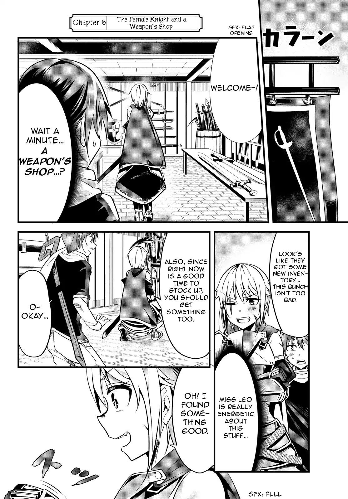 A Story About Treating a Female Knight Who Has Never Been Treated as a Woman as a Woman Chapter 6 - Page 2