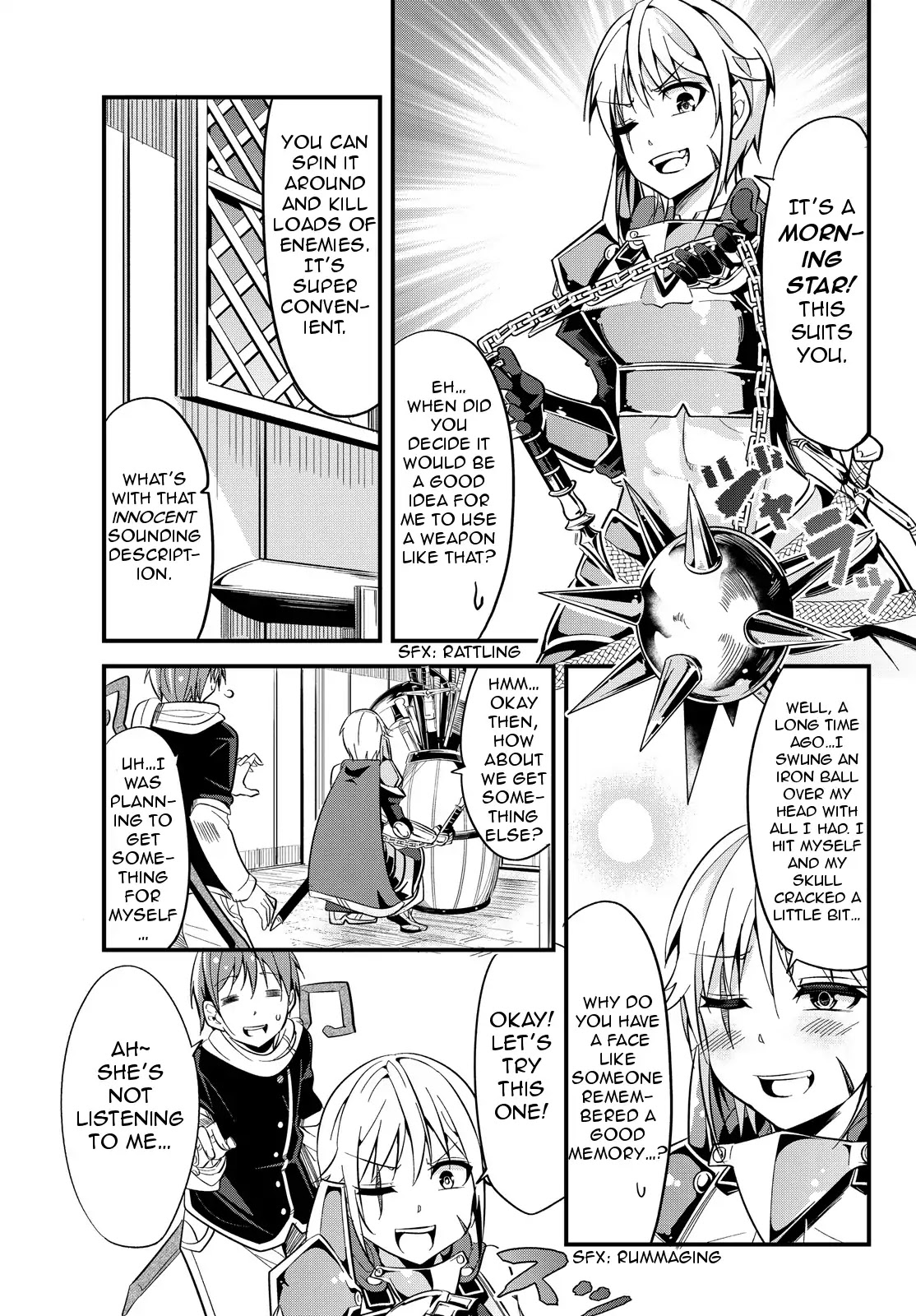 A Story About Treating a Female Knight Who Has Never Been Treated as a Woman as a Woman Chapter 6 - Page 3