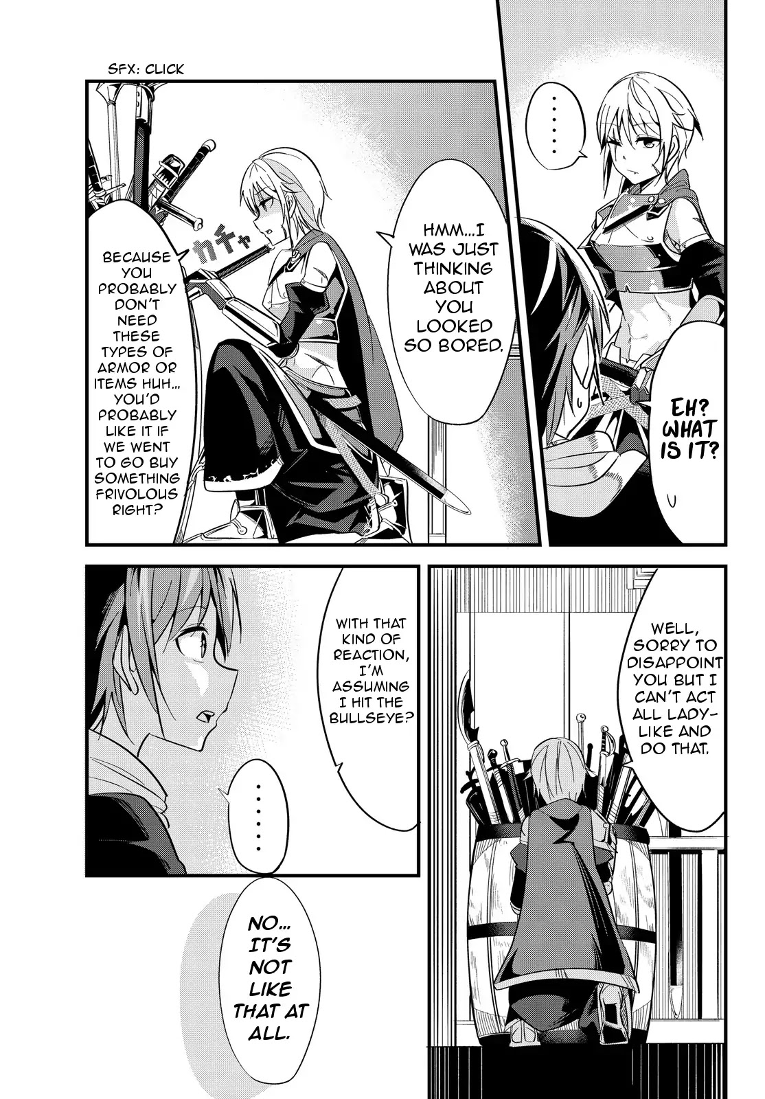 A Story About Treating a Female Knight Who Has Never Been Treated as a Woman as a Woman Chapter 6 - Page 5