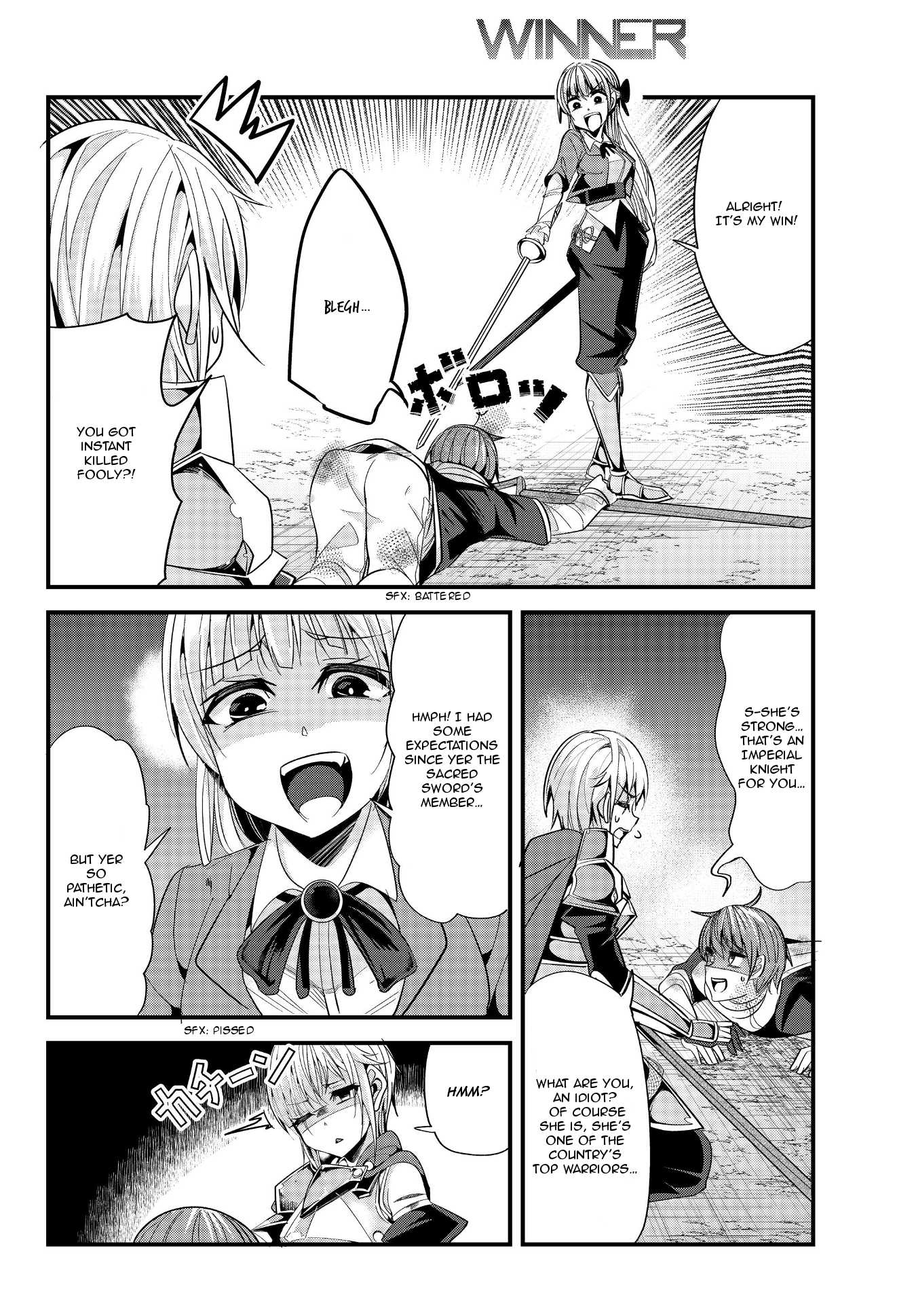 A Story About Treating a Female Knight Who Has Never Been Treated as a Woman as a Woman Chapter 61 - Page 2
