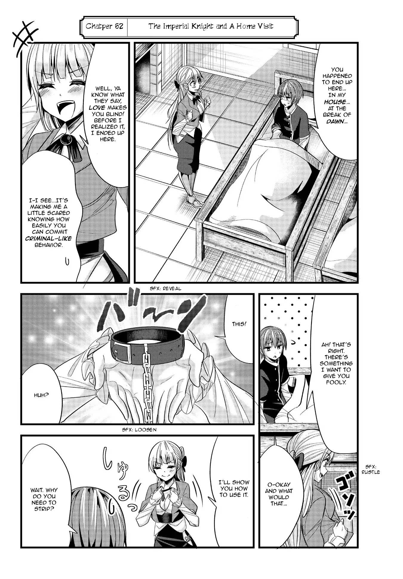 A Story About Treating a Female Knight Who Has Never Been Treated as a Woman as a Woman Chapter 62 - Page 2