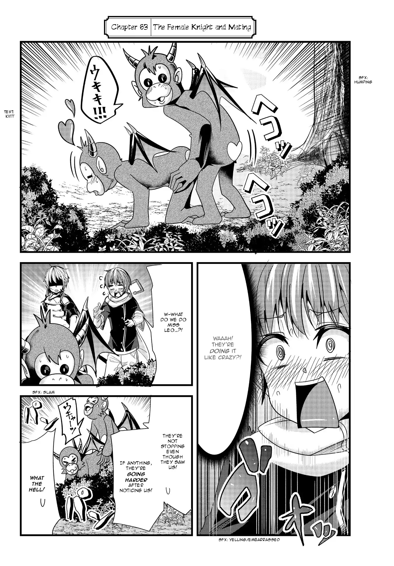 A Story About Treating a Female Knight Who Has Never Been Treated as a Woman as a Woman Chapter 63 - Page 2