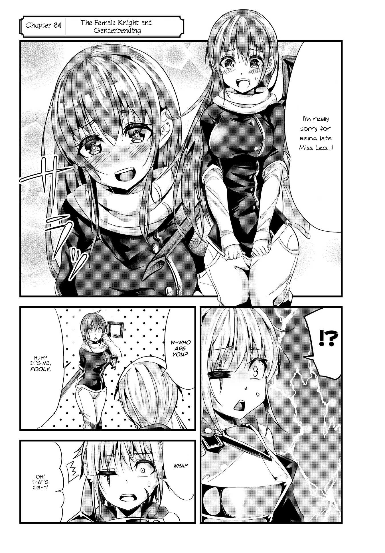 A Story About Treating a Female Knight Who Has Never Been Treated as a Woman as a Woman Chapter 64 - Page 2