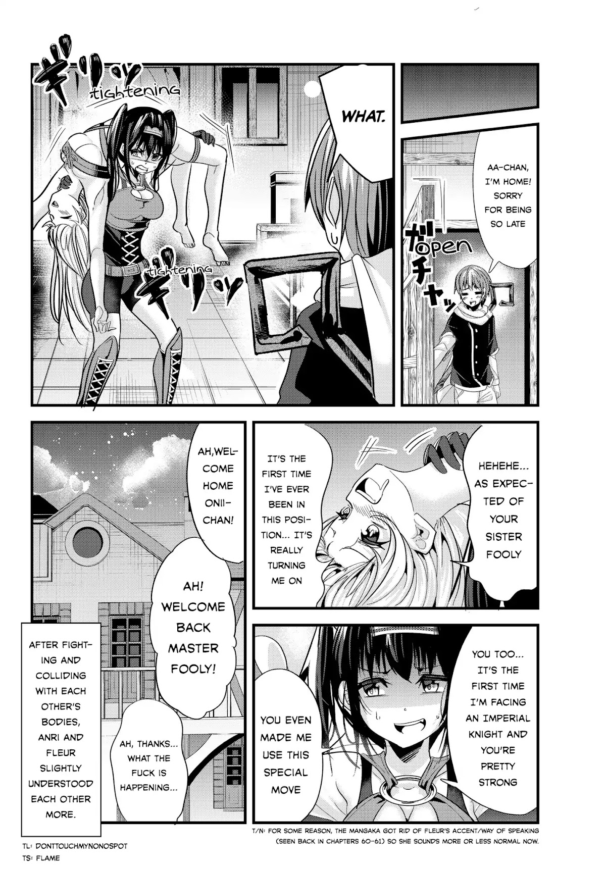 A Story About Treating a Female Knight Who Has Never Been Treated as a Woman as a Woman Chapter 70 - Page 6