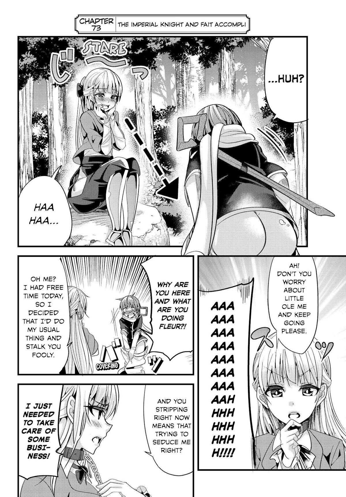 A Story About Treating a Female Knight Who Has Never Been Treated as a Woman as a Woman Chapter 73 - Page 2