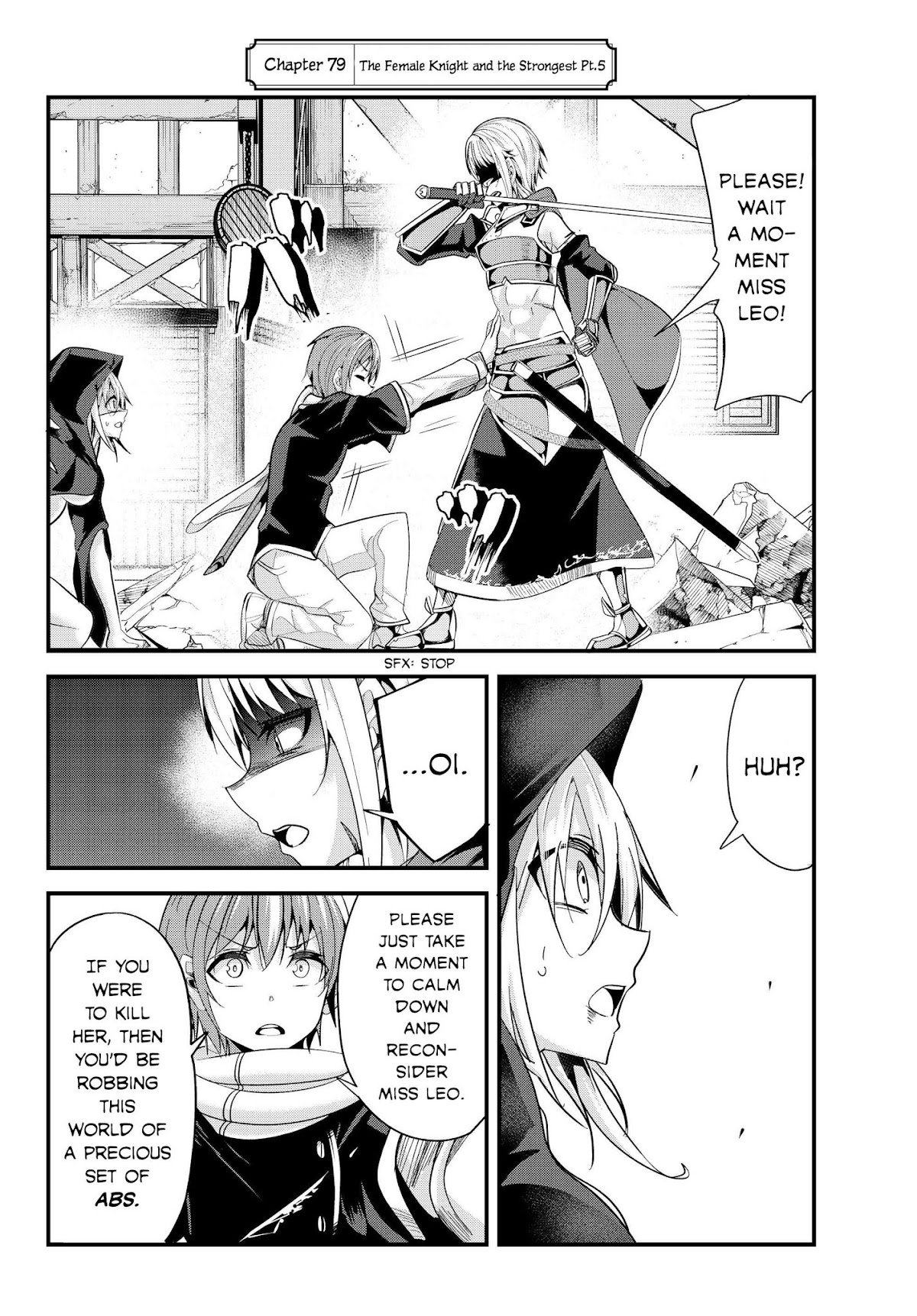 A Story About Treating a Female Knight Who Has Never Been Treated as a Woman as a Woman Chapter 79 - Page 2