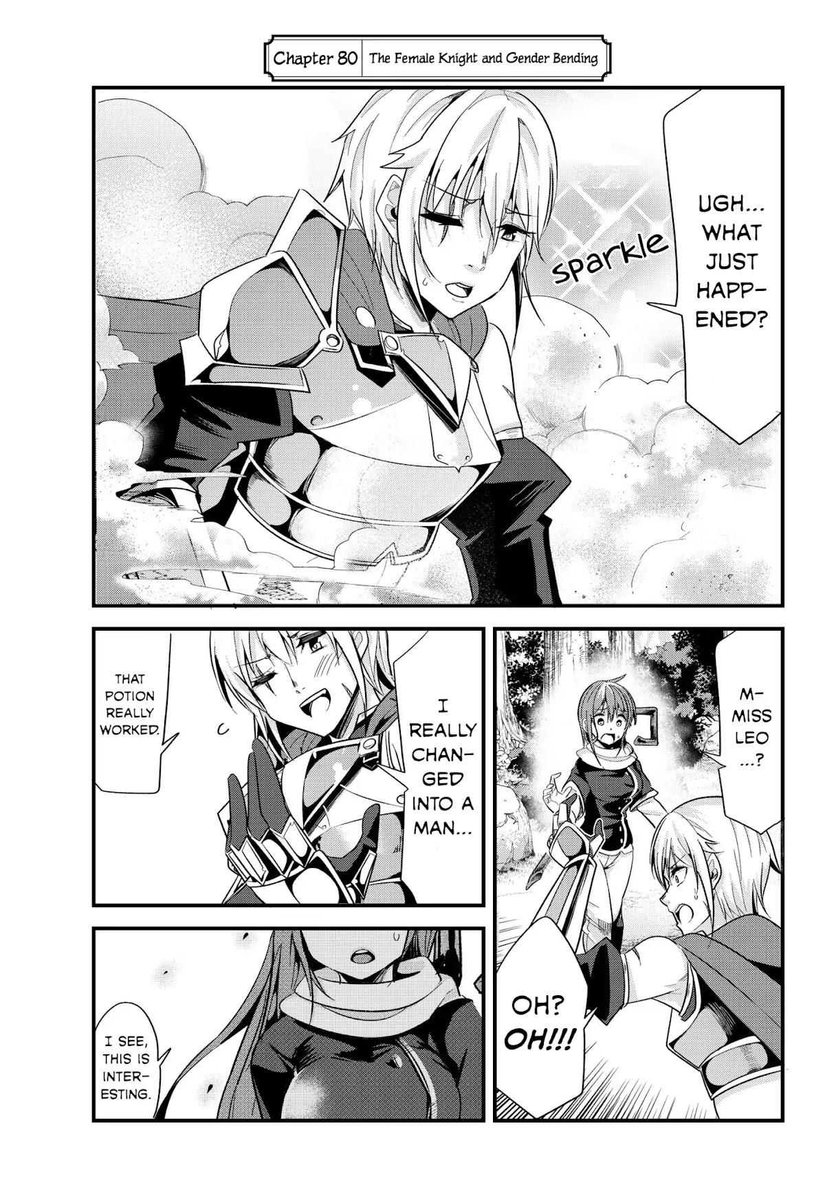 A Story About Treating a Female Knight Who Has Never Been Treated as a Woman as a Woman Chapter 80 - Page 3