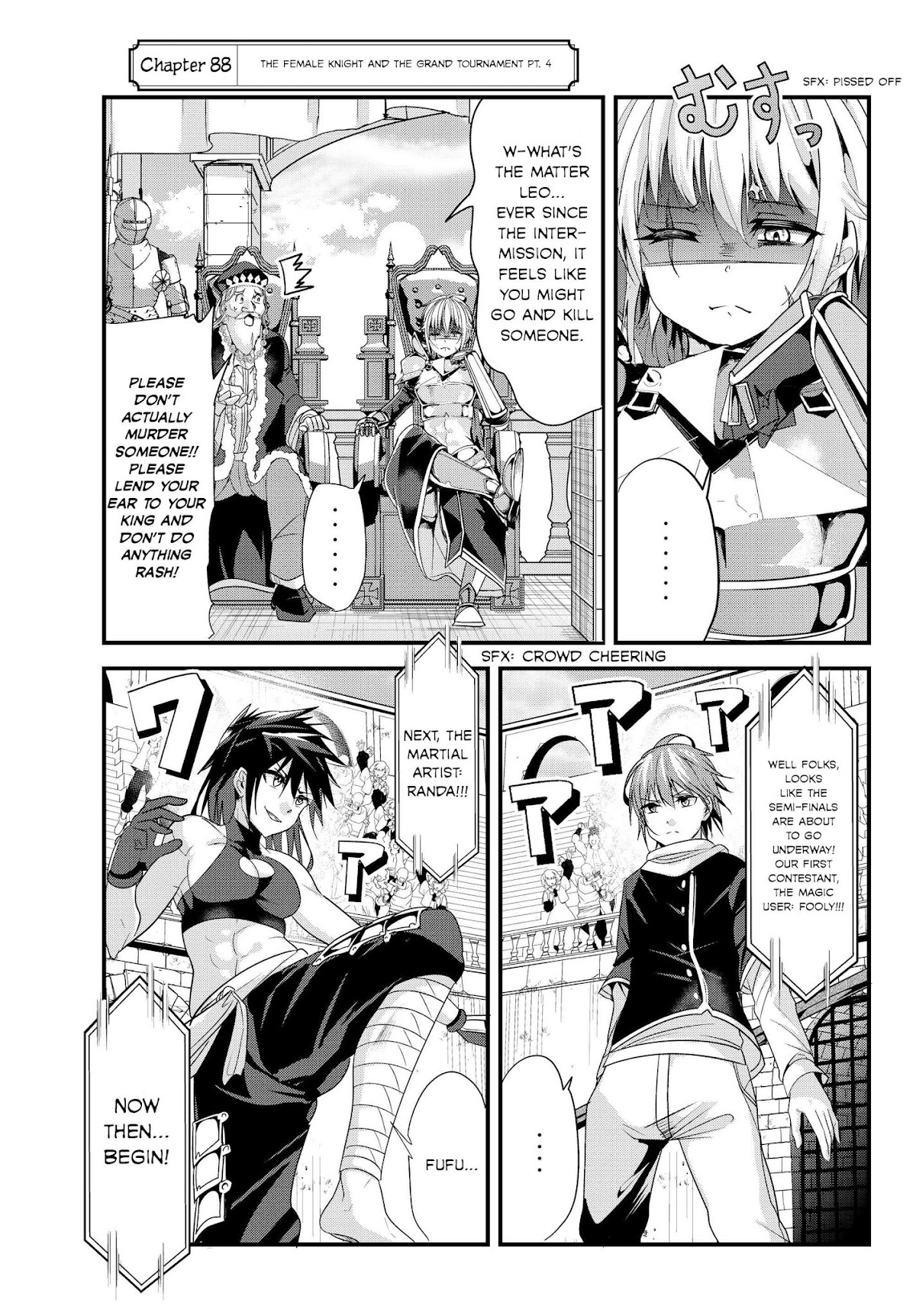 A Story About Treating a Female Knight Who Has Never Been Treated as a Woman as a Woman Chapter 88 - Page 1