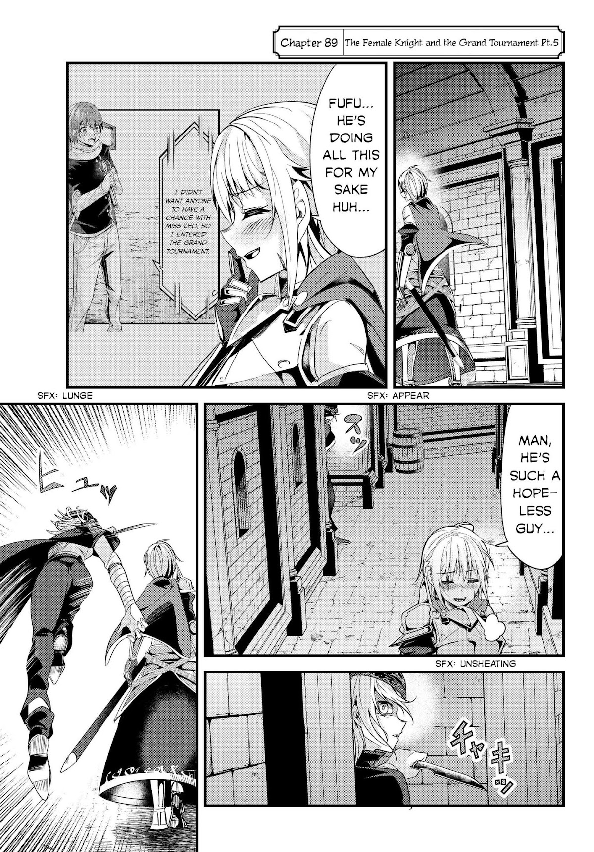 A Story About Treating a Female Knight Who Has Never Been Treated as a Woman as a Woman Chapter 89 - Page 1