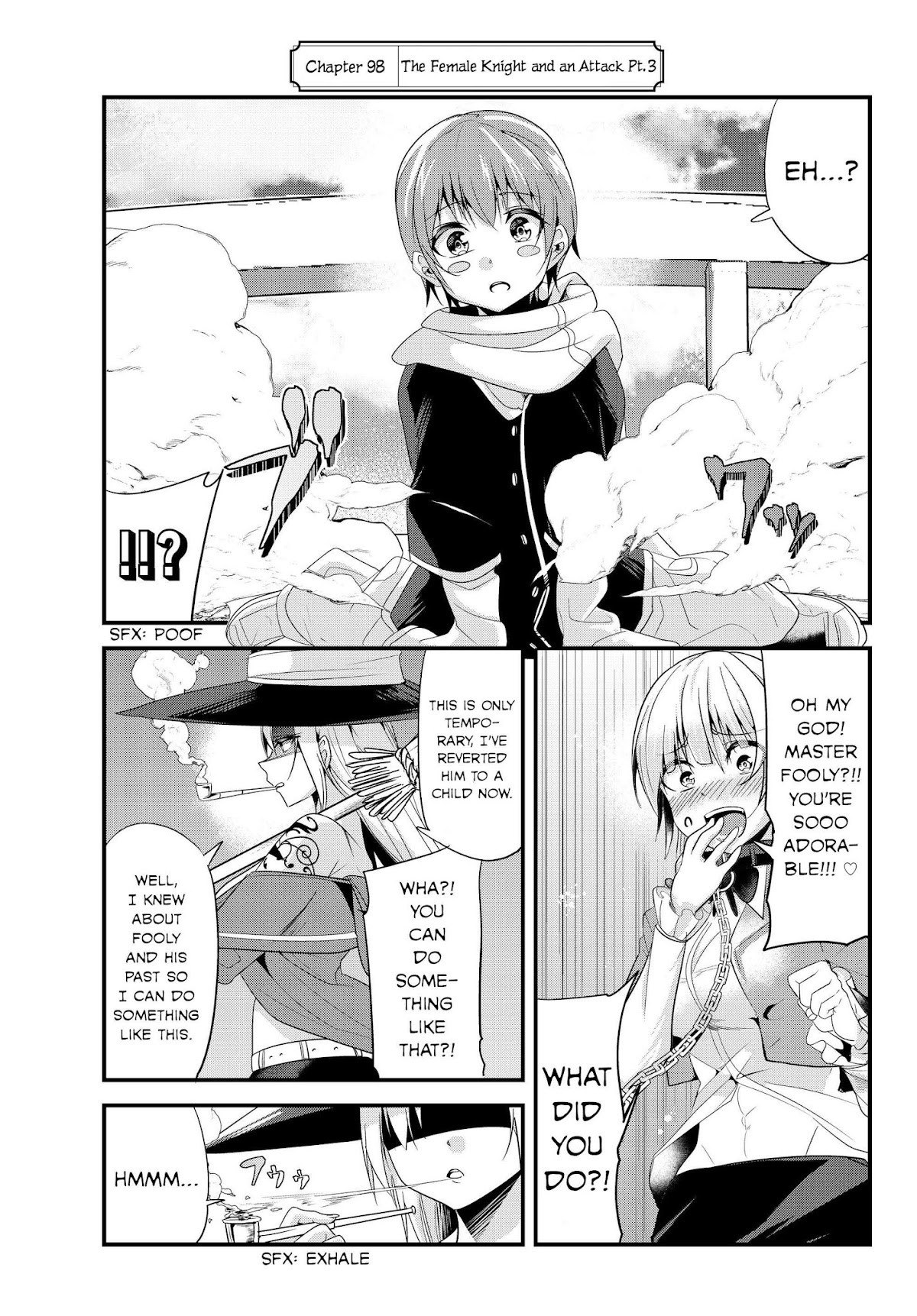 A Story About Treating a Female Knight Who Has Never Been Treated as a Woman as a Woman Chapter 98 - Page 3