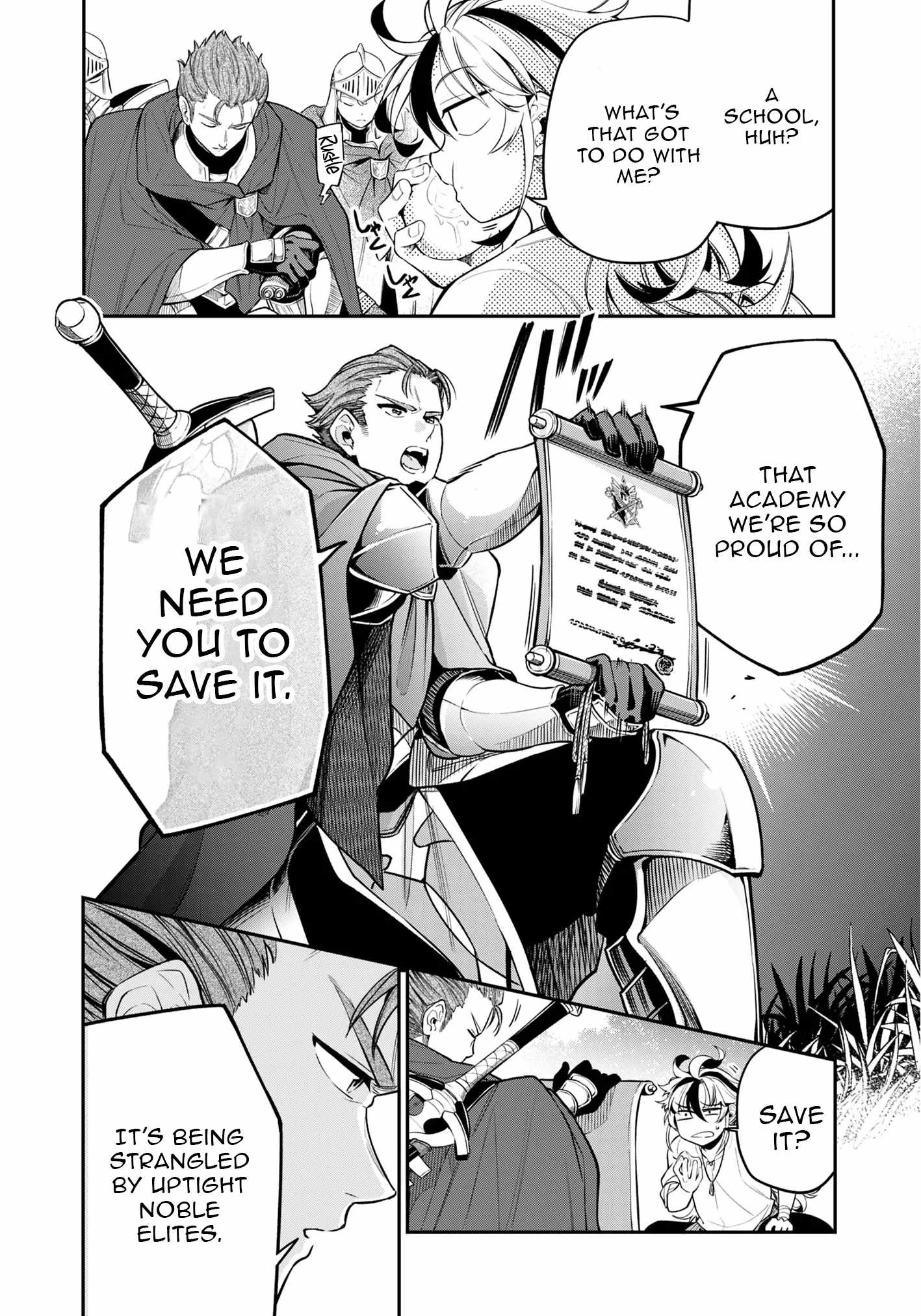 A Sword-Less Sword Saint, Unrivaled in a Knight Academy Ruled by Aristocrats Chapter 1 - Page 16