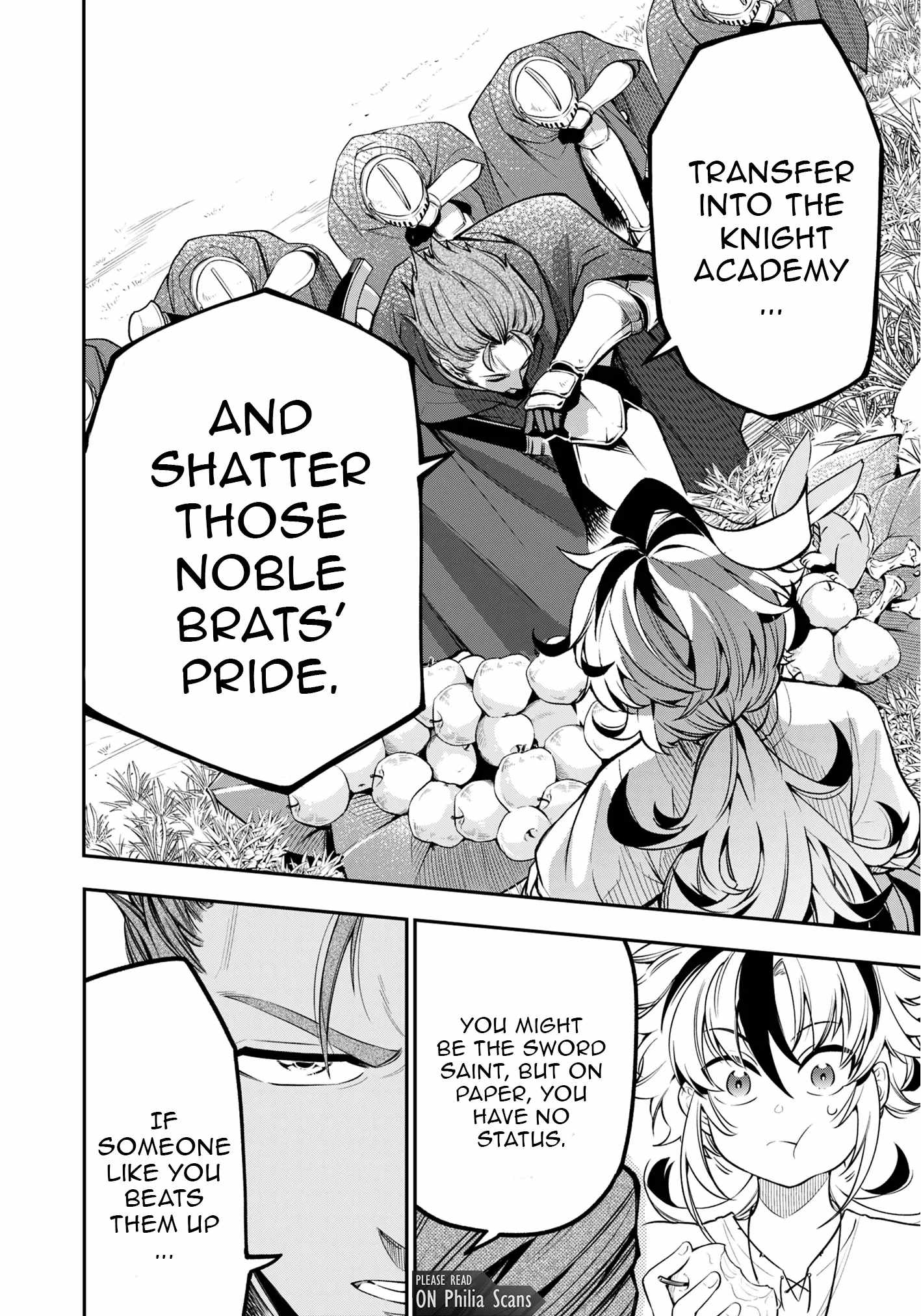 A Sword-Less Sword Saint, Unrivaled in a Knight Academy Ruled by Aristocrats Chapter 1 - Page 18