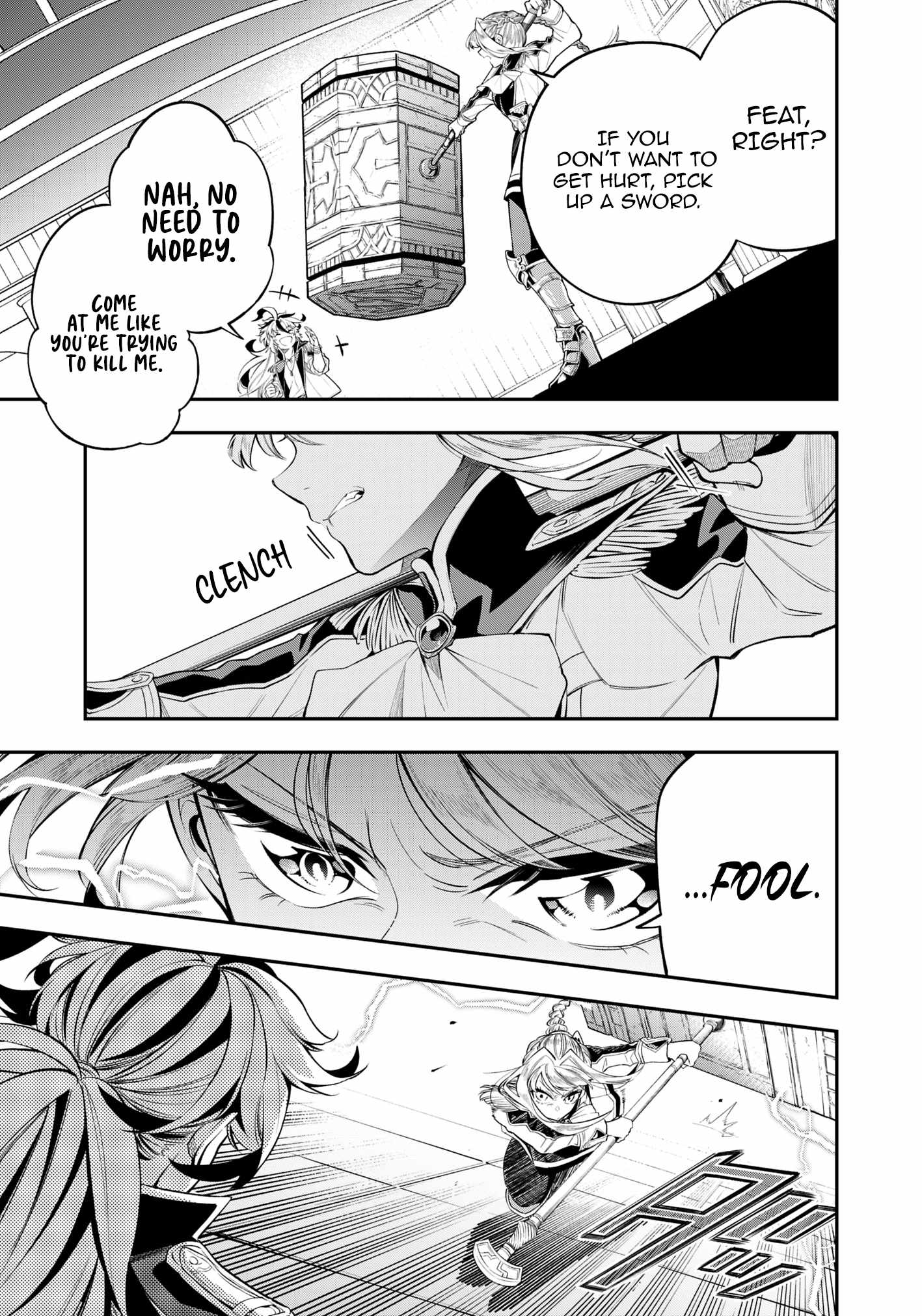 A Sword-Less Sword Saint, Unrivaled in a Knight Academy Ruled by Aristocrats Chapter 3 - Page 10