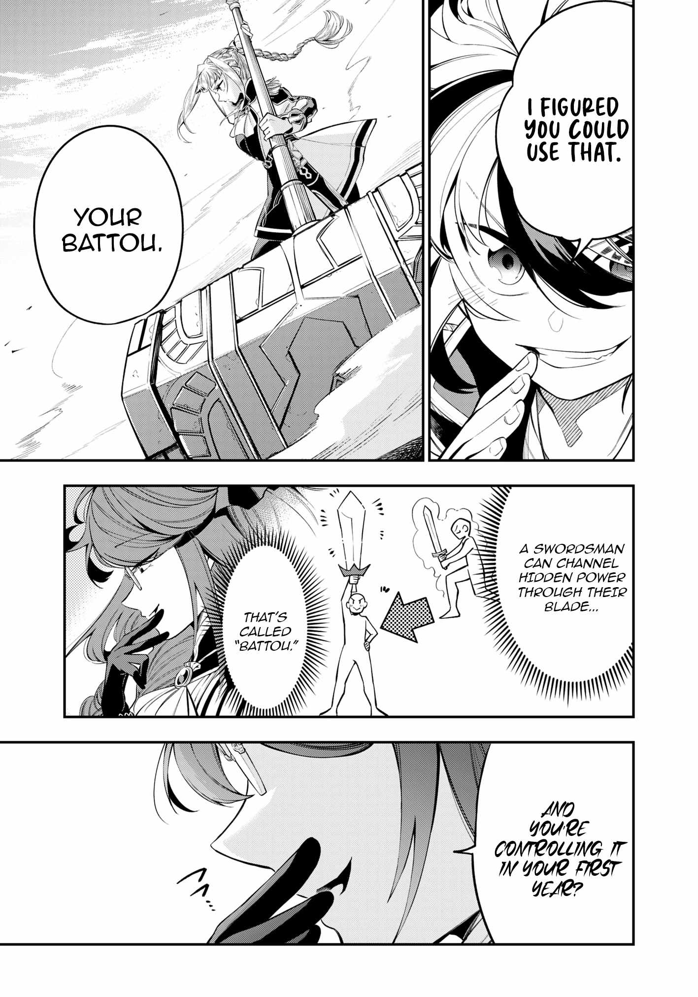 A Sword-Less Sword Saint, Unrivaled in a Knight Academy Ruled by Aristocrats Chapter 3 - Page 8