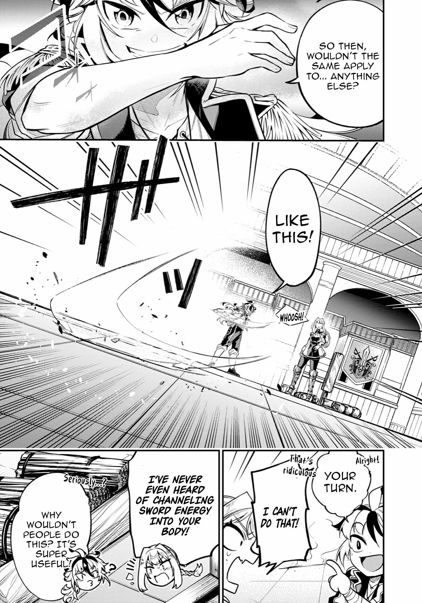 A Sword-Less Sword Saint, Unrivaled in a Knight Academy Ruled by Aristocrats Chapter 4 - Page 9