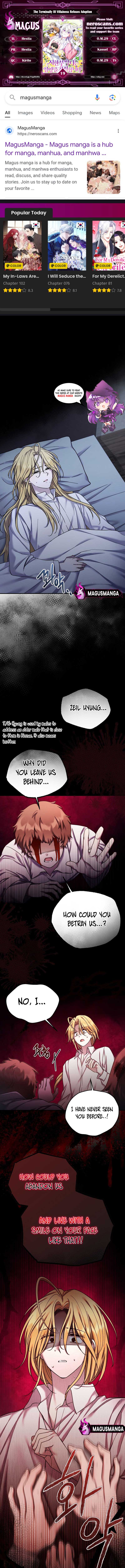 A Terminally Ill Villainess Refuses To Be Adopted Chapter 19 - Page 0