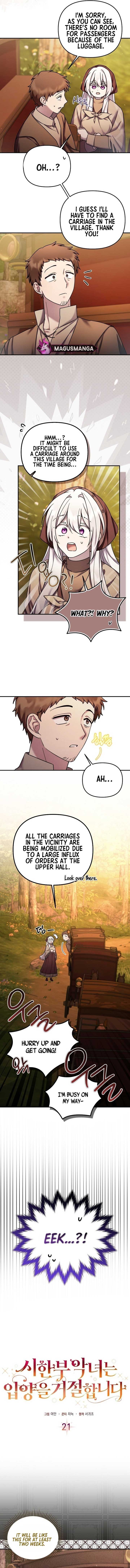 A Terminally Ill Villainess Refuses To Be Adopted Chapter 21 - Page 1