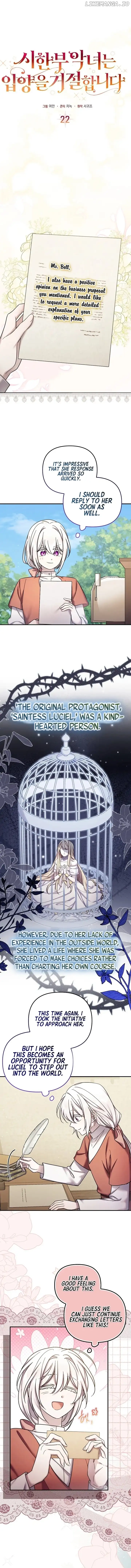 A Terminally Ill Villainess Refuses To Be Adopted Chapter 22 - Page 1