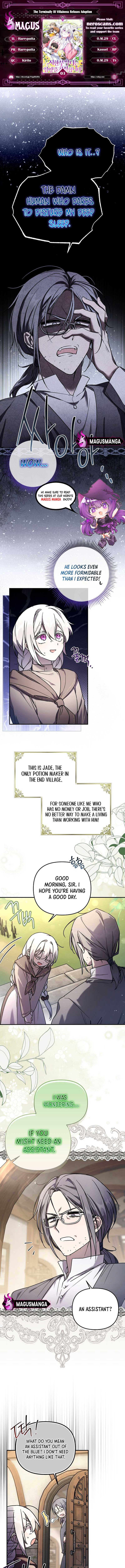 A Terminally Ill Villainess Refuses To Be Adopted Chapter 3 - Page 0