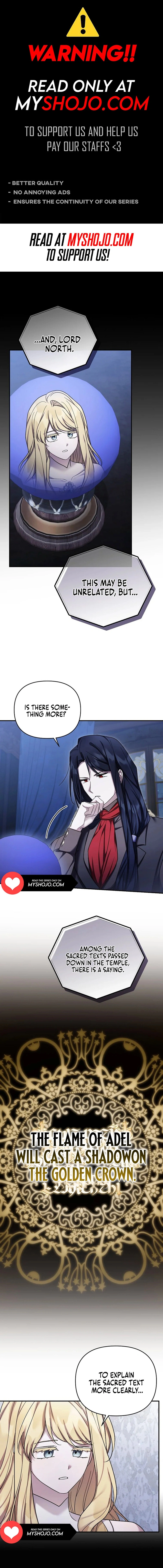 A Terminally Ill Villainess Refuses To Be Adopted Chapter 41 - Page 0