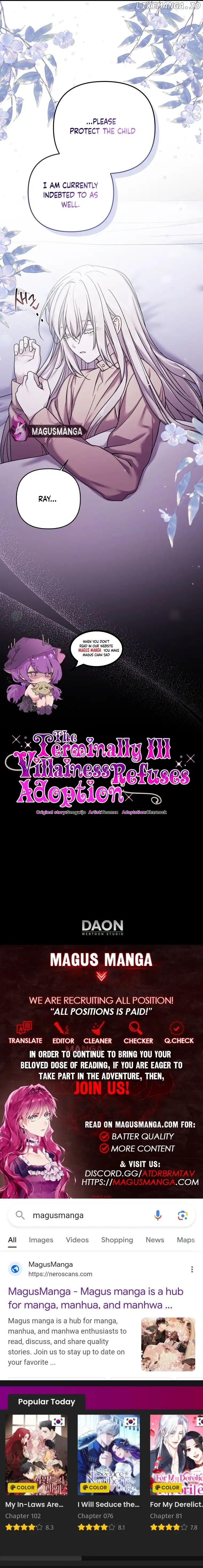 A Terminally Ill Villainess Refuses To Be Adopted Chapter 9 - Page 13