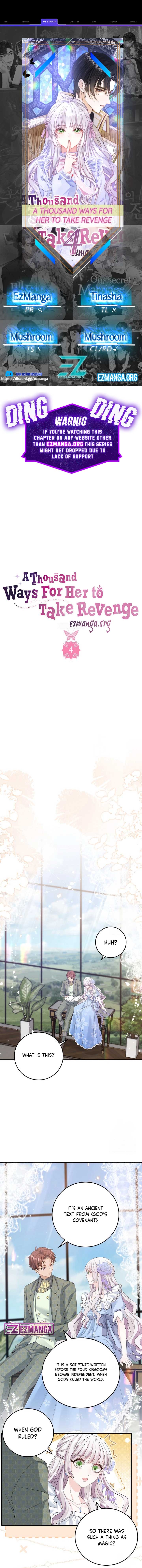 A Thousand Ways For Her to Take Revenge Chapter 4 - Page 1