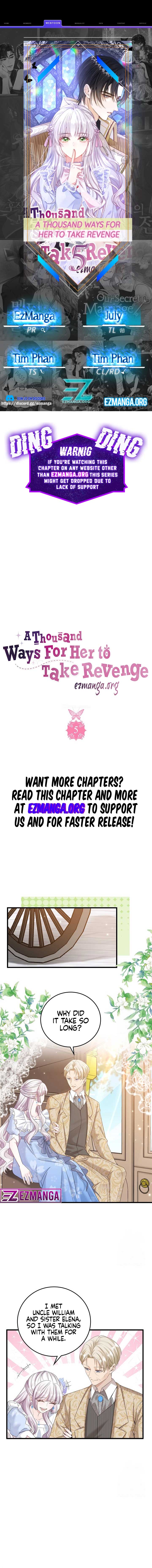 A Thousand Ways For Her to Take Revenge Chapter 5 - Page 1