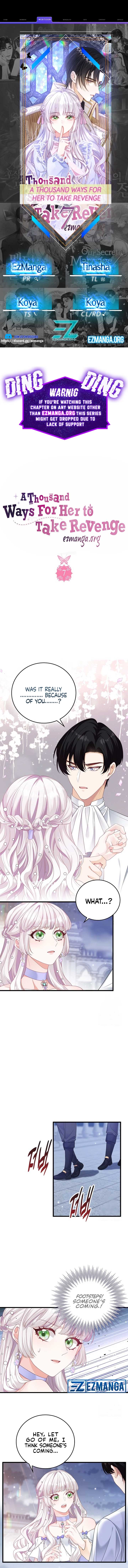A Thousand Ways For Her to Take Revenge Chapter 7 - Page 1