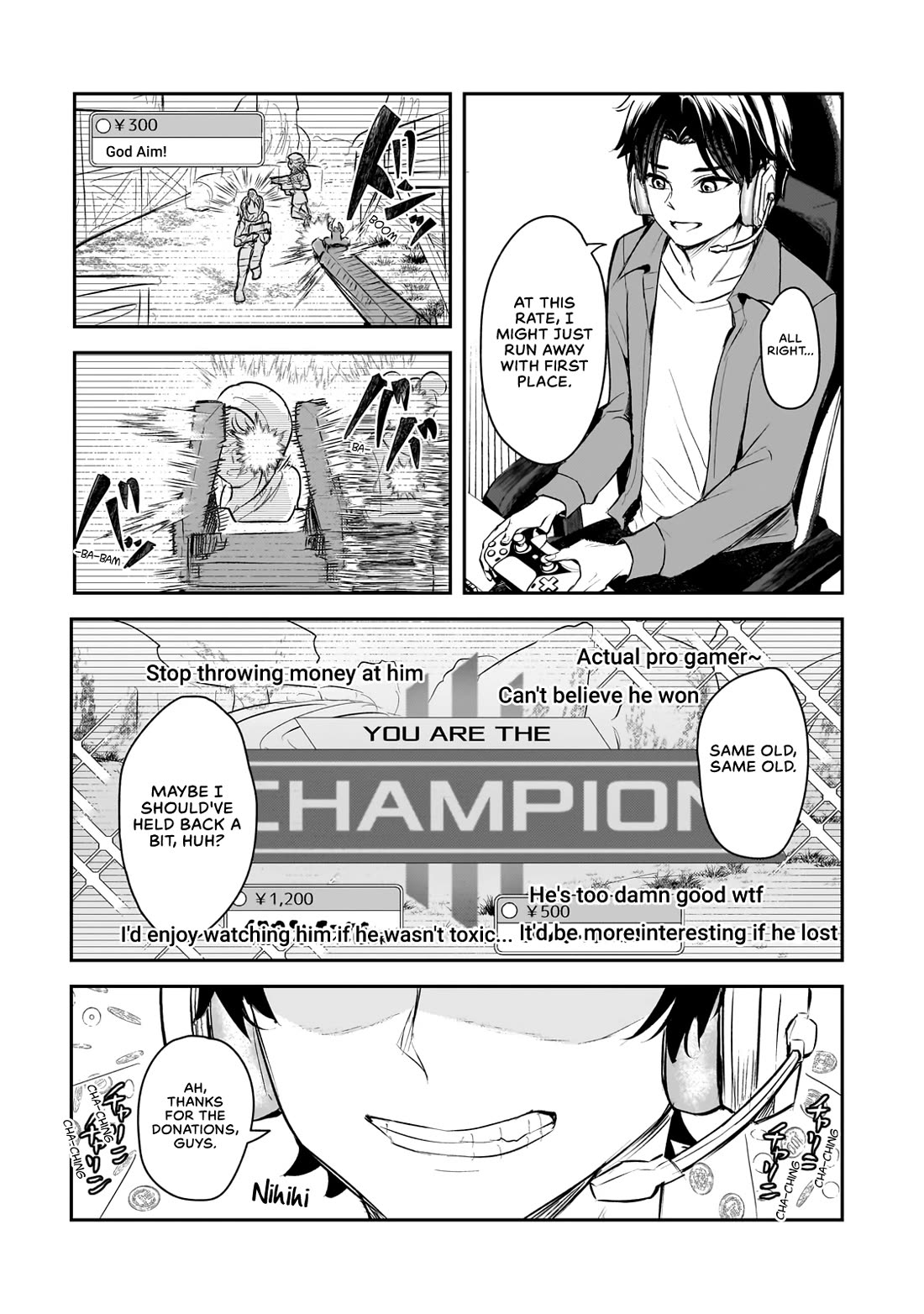 A Toxic 20-Year-Old Game Streamer Accidentally Reveals His Nice Personality Because He Forgot to End the Stream Chapter 1 - Page 2