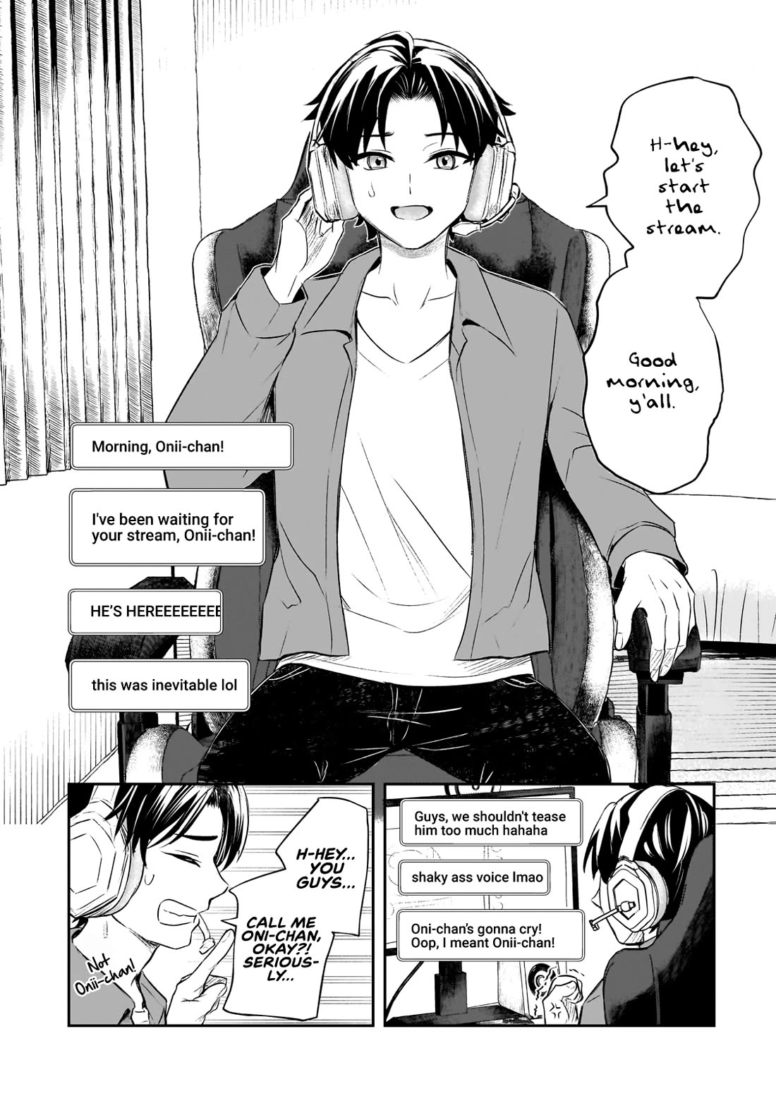 A Toxic 20-Year-Old Game Streamer Accidentally Reveals His Nice Personality Because He Forgot to End the Stream Chapter 1 - Page 29