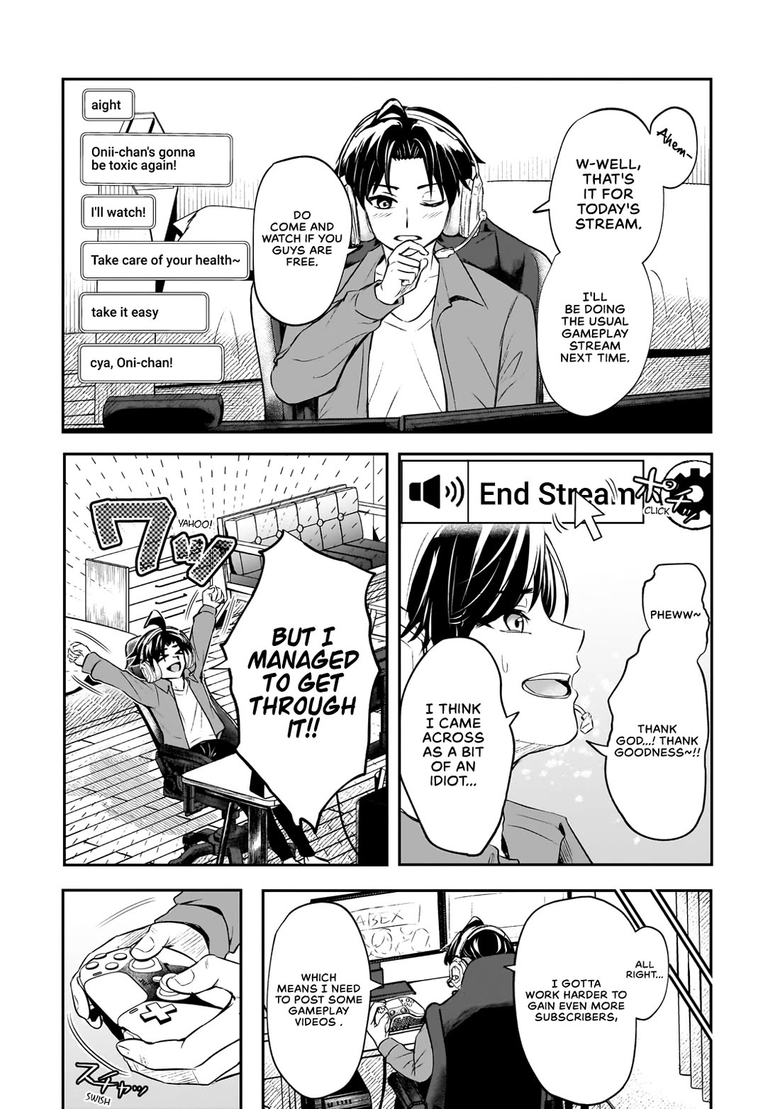 A Toxic 20-Year-Old Game Streamer Accidentally Reveals His Nice Personality Because He Forgot to End the Stream Chapter 1 - Page 40