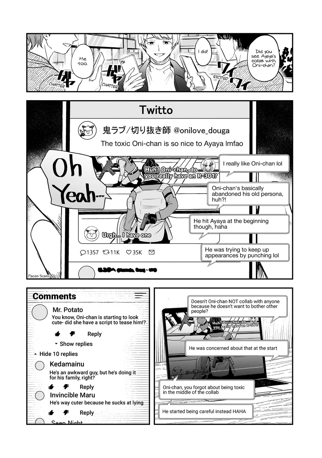 A Toxic 20-Year-Old Game Streamer Accidentally Reveals His Nice Personality Because He Forgot to End the Stream Chapter 2 - Page 28