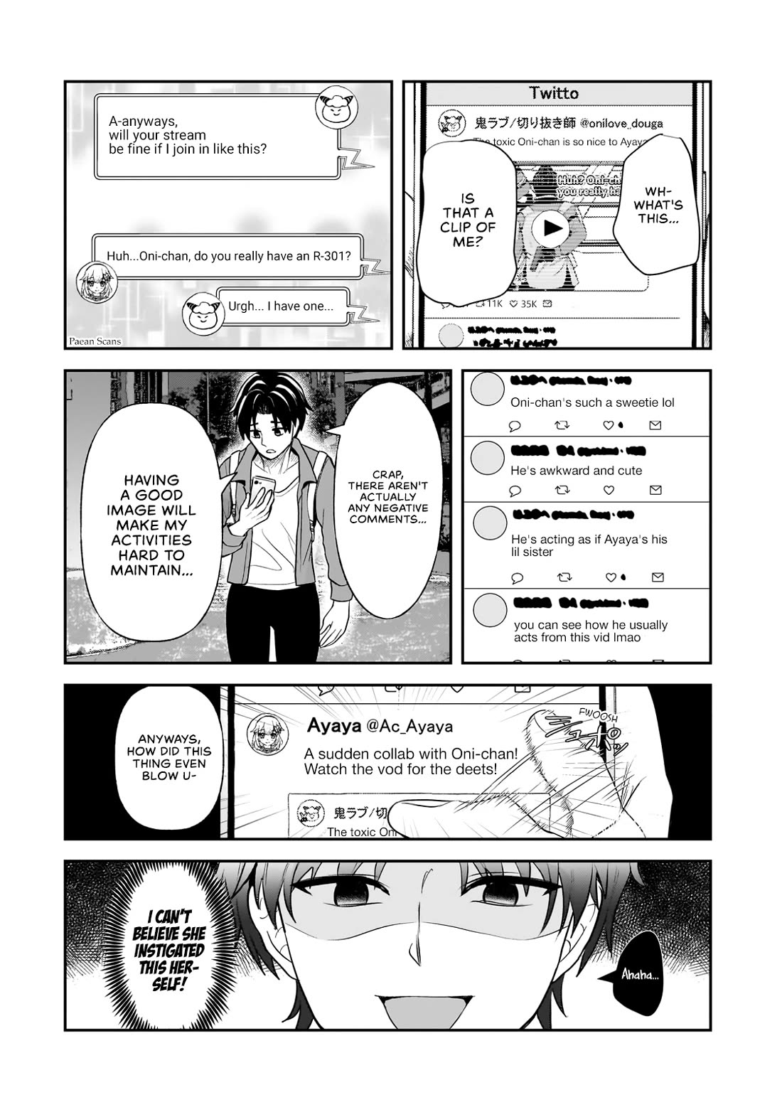 A Toxic 20-Year-Old Game Streamer Accidentally Reveals His Nice Personality Because He Forgot to End the Stream Chapter 3.2 - Page 11