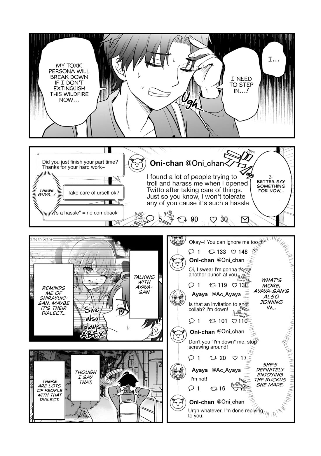 A Toxic 20-Year-Old Game Streamer Accidentally Reveals His Nice Personality Because He Forgot to End the Stream Chapter 3.2 - Page 12