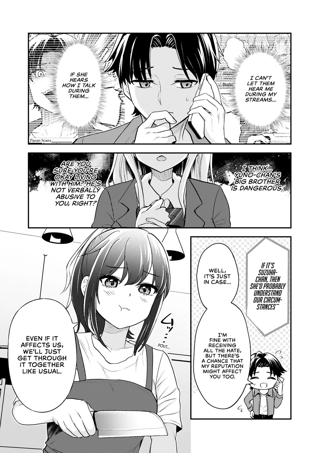 A Toxic 20-Year-Old Game Streamer Accidentally Reveals His Nice Personality Because He Forgot to End the Stream Chapter 3.2 - Page 6