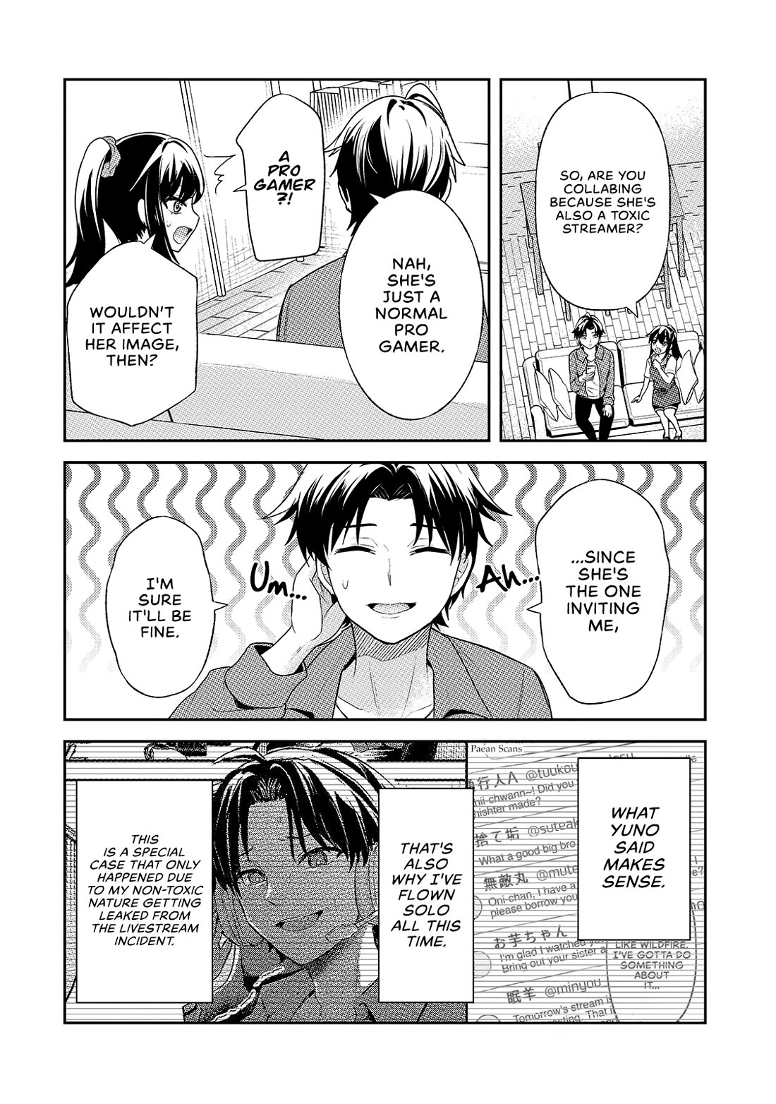 A Toxic 20-Year-Old Game Streamer Accidentally Reveals His Nice Personality Because He Forgot to End the Stream Chapter 4.1 - Page 2