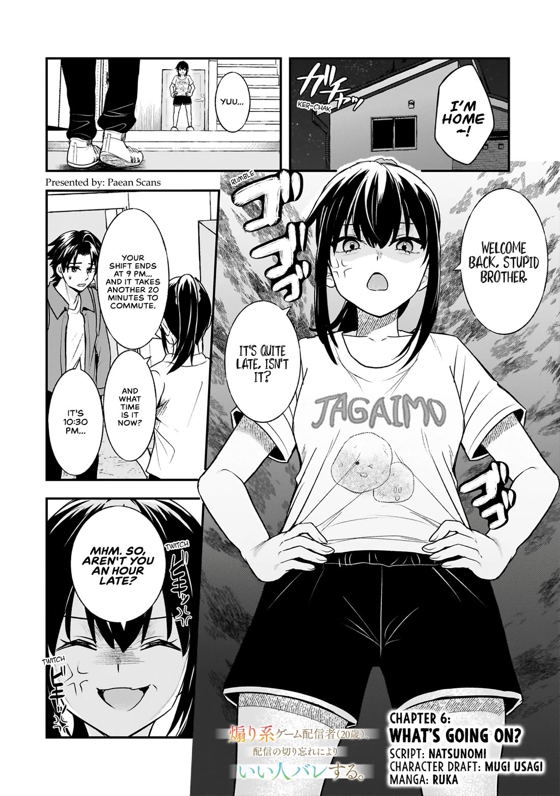 A Toxic 20-Year-Old Game Streamer Accidentally Reveals His Nice Personality Because He Forgot to End the Stream Chapter 6.1 - Page 0