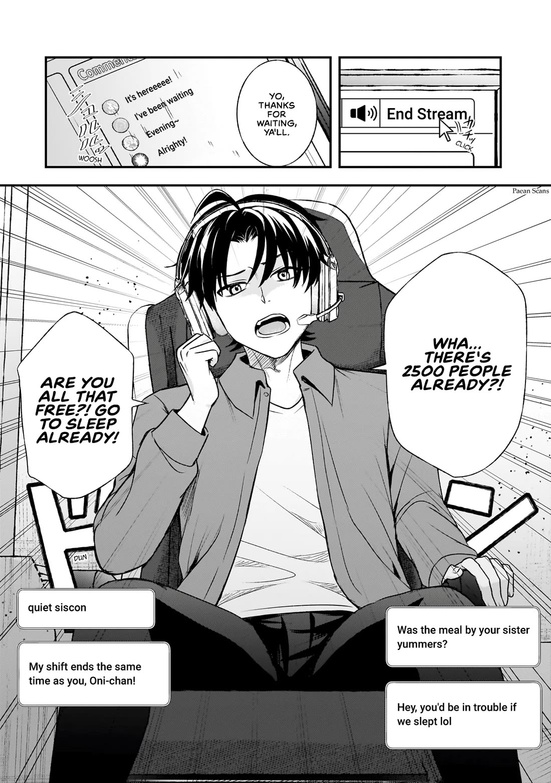 A Toxic 20-Year-Old Game Streamer Accidentally Reveals His Nice Personality Because He Forgot to End the Stream Chapter 6.1 - Page 14