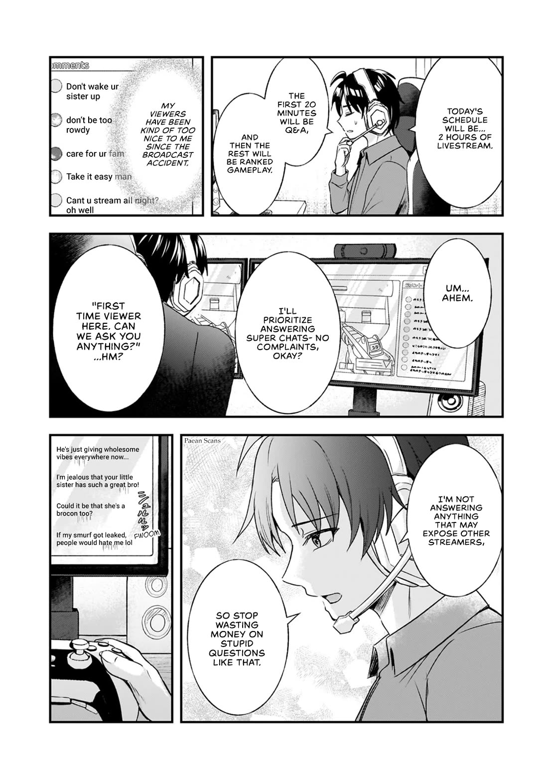 A Toxic 20-Year-Old Game Streamer Accidentally Reveals His Nice Personality Because He Forgot to End the Stream Chapter 6.2 - Page 0