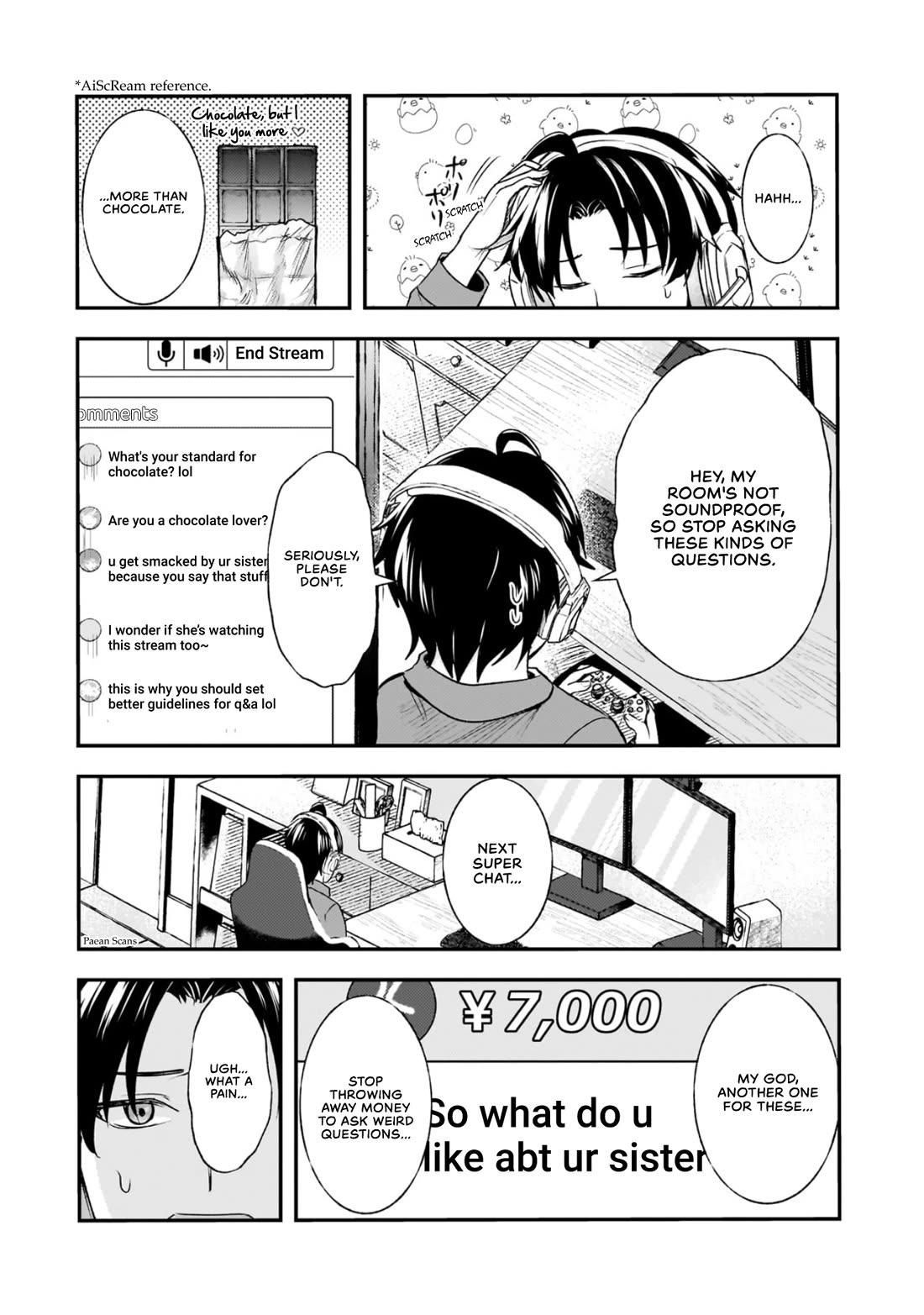 A Toxic 20-Year-Old Game Streamer Accidentally Reveals His Nice Personality Because He Forgot to End the Stream Chapter 6.2 - Page 3