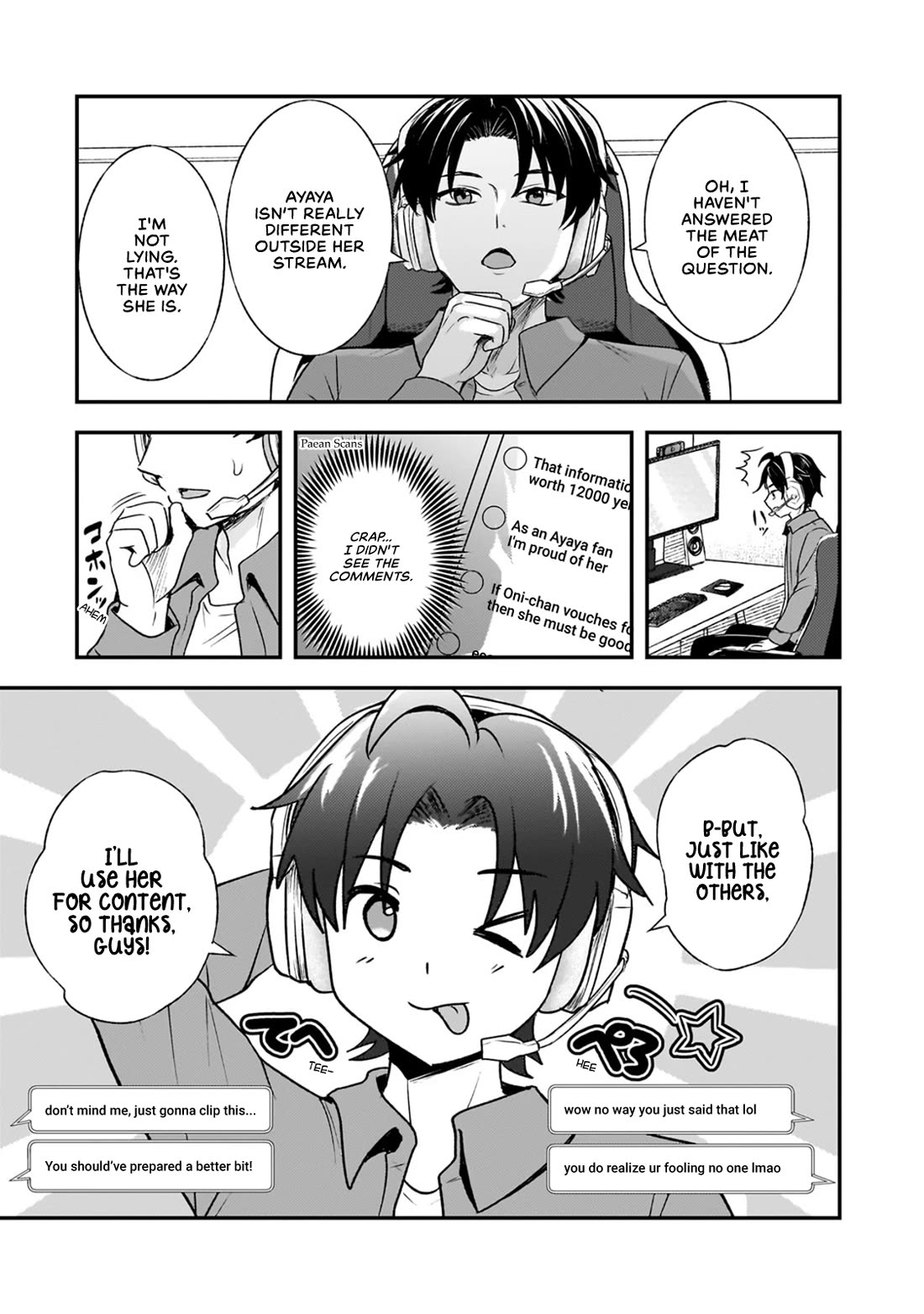 A Toxic 20-Year-Old Game Streamer Accidentally Reveals His Nice Personality Because He Forgot to End the Stream Chapter 6.2 - Page 7