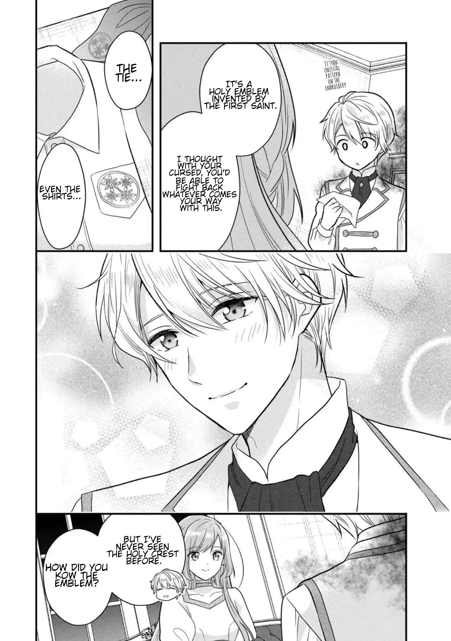 A Useless Saint and a Cursed Paladin: I Confessed to Make Memories but I Was Proposed to Instead Chapter 2.2 - Page 3