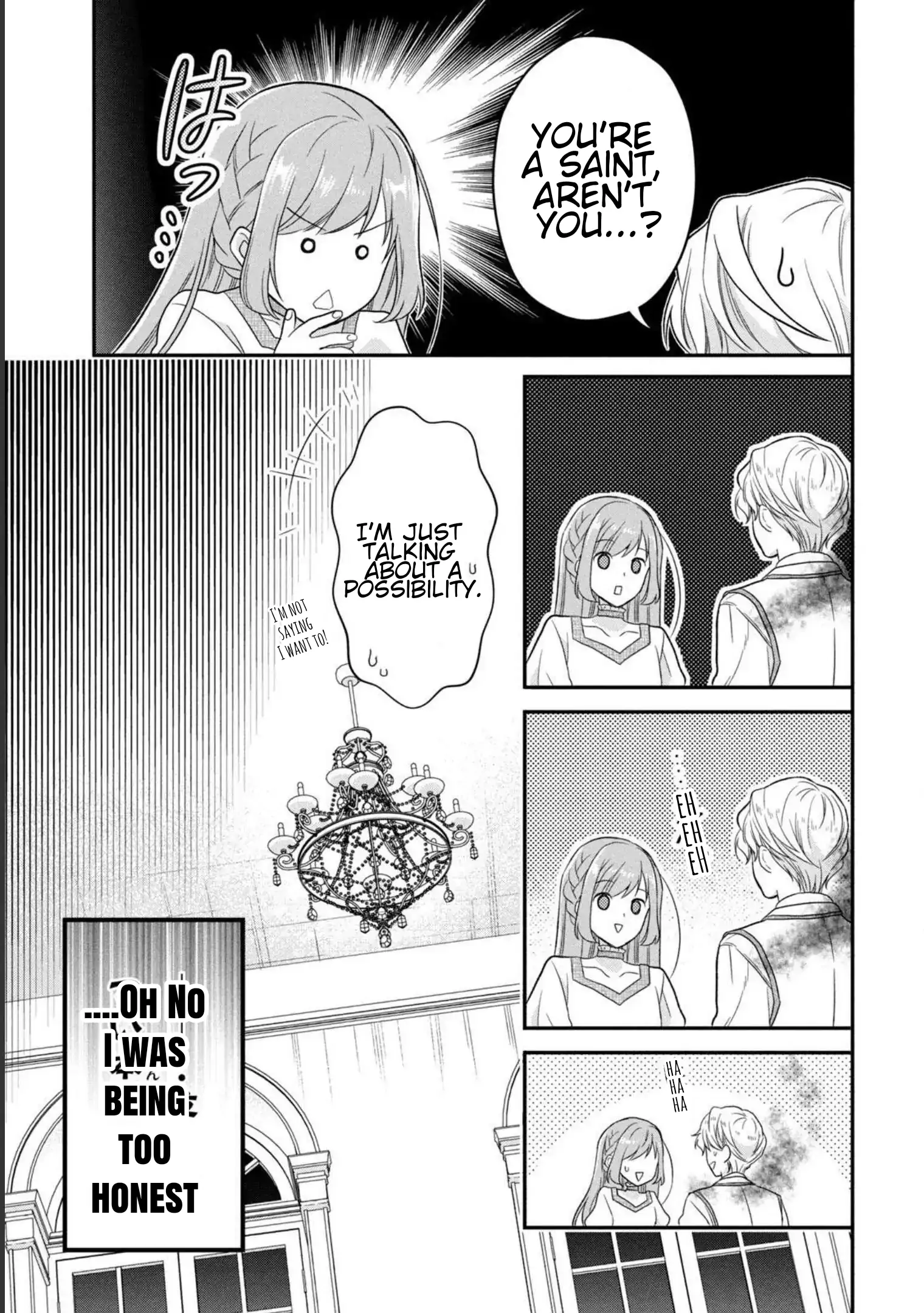 A Useless Saint and a Cursed Paladin: I Confessed to Make Memories but I Was Proposed to Instead Chapter 2.2 - Page 10